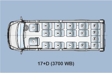 Traveller 3700WB 12+D/17+D