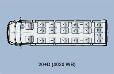 Traveller 4020WB 19+D/20+D