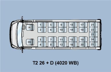Traveller Wider Body SWB 12+D/13+D