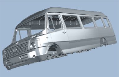 School Bus 4020WB Wider Body 4/30+A+D